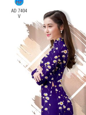 Vải áo dài Cúc hoạ mi thiết kế 2019 AD 7404 35 1561792318 49 Vai ao dai Cuc hoa mi thiet ke 2019 AD
