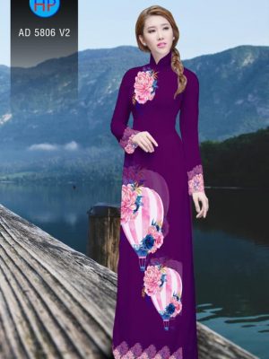 Vải áo dài Hoa in 3D kiểu mới AD 5806 32 1561819973 161 Vai ao dai Hoa in 3D kieu moi AD 5806