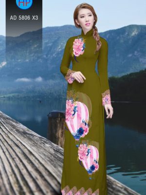 Vải áo dài Hoa in 3D kiểu mới AD 5806 24 1561819973 190 Vai ao dai Hoa in 3D kieu moi AD 5806