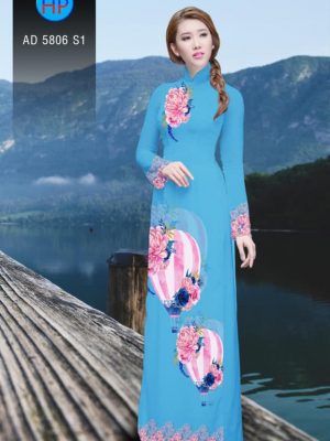 Vải áo dài Hoa in 3D kiểu mới AD 5806 29 1561819973 300 Vai ao dai Hoa in 3D kieu moi AD 5806