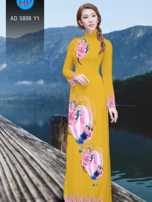 Vải áo dài Hoa in 3D kiểu mới AD 5806 30 1561819973 512 Vai ao dai Hoa in 3D kieu moi AD 5806