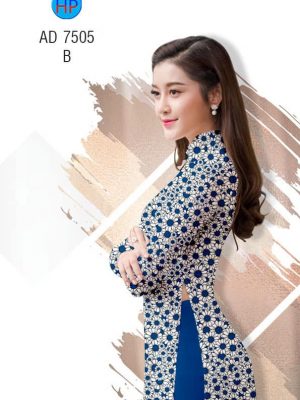 Vải áo dài Cúc Hoạ Mi kiểu mới AD 7505 28 1561820087 961 Vai ao dai Cuc Hoa Mi kieu moi AD 7505