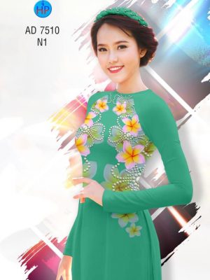 Vải áo dài Hoa Sứ dịu dàng thiết kế 2019 AD 7510 22 1561824595 113 Vai ao dai Hoa Su diu dang thiet ke 2019