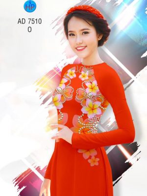Vải áo dài Hoa Sứ dịu dàng thiết kế 2019 AD 7510 25 1561824595 248 Vai ao dai Hoa Su diu dang thiet ke 2019