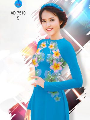 Vải áo dài Hoa Sứ dịu dàng thiết kế 2019 AD 7510 28 1561824595 303 Vai ao dai Hoa Su diu dang thiet ke 2019