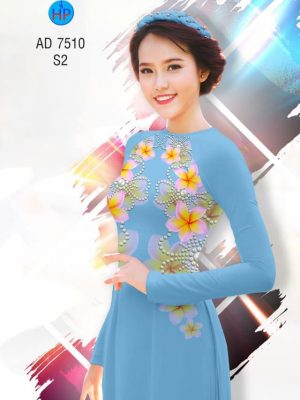 Vải áo dài Hoa Sứ dịu dàng thiết kế 2019 AD 7510 27 1561824595 465 Vai ao dai Hoa Su diu dang thiet ke 2019