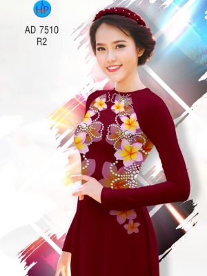 Vải áo dài Hoa Sứ dịu dàng thiết kế 2019 AD 7510 23 1561824595 58 Vai ao dai Hoa Su diu dang thiet ke 2019