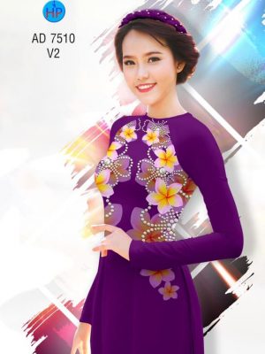Vải áo dài Hoa Sứ dịu dàng thiết kế 2019 AD 7510 31 1561824595 794 Vai ao dai Hoa Su diu dang thiet ke 2019