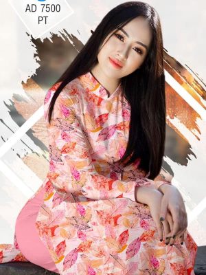 Vải áo dài hình Lá thiết kế 2019 AD 7500 30 1561828135 319 Vai ao dai hinh La thiet ke 2019 AD 7500