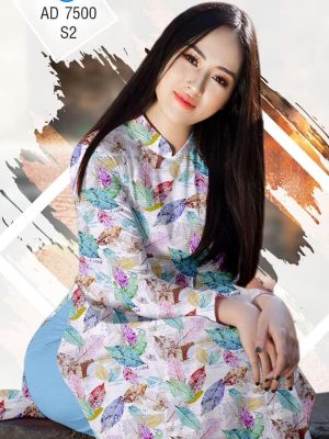 Vải áo dài hình Lá thiết kế 2019 AD 7500 25 1561828135 340 Vai ao dai hinh La thiet ke 2019 AD 7500