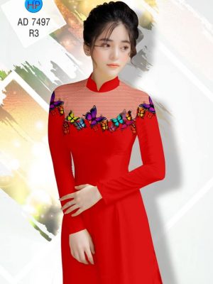 Vải áo dài Bướm kiểu mới AD 7497 24 1561828732 453 Vai ao dai Buom kieu moi AD 7497