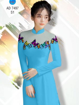 Vải áo dài Bướm kiểu mới AD 7497 33 1561828733 886 Vai ao dai Buom kieu moi AD 7497