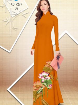 Vải áo dài hoa Sen kiểu mới AD 7277 26 1561829053 27 Vai ao dai hoa Sen kieu moi AD 7277
