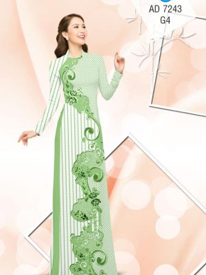 Vải áo dài Sọc, bi và hoa văn mới ra AD 7243 27 1561831553 943 Vai ao dai Soc bi va hoa van moi ra
