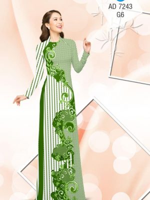 Vải áo dài Sọc, bi và hoa văn mới ra AD 7243 28 1561831553 949 Vai ao dai Soc bi va hoa van moi ra