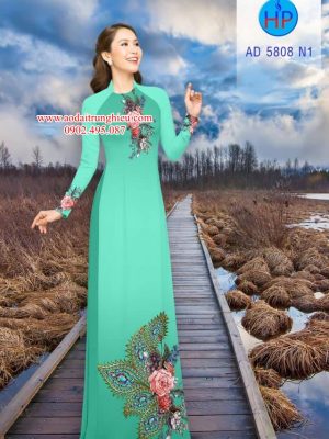 Vải áo dài Hoa và hoa văn công kiểu mới AD 5808 30 1561990865 547 Vai ao dai Hoa va hoa van cong kieu moi