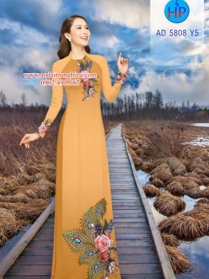 Vải áo dài Hoa và hoa văn công kiểu mới AD 5808 25 1561990865 680 Vai ao dai Hoa va hoa van cong kieu moi