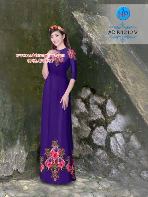 Vải áo dài Hoa hồng mới ra AD N1212 30 1561991680 123 Vai ao dai Hoa hong moi ra AD N1212