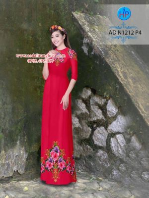 Vải áo dài Hoa hồng mới ra AD N1212 26 1561991680 657 Vai ao dai Hoa hong moi ra AD N1212