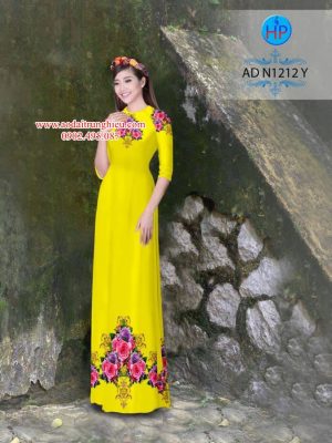 Vải áo dài Hoa hồng mới ra AD N1212 25 1561991680 896 Vai ao dai Hoa hong moi ra AD N1212