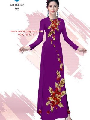 Vải áo dài Hoa in 3D kiểu mới AD B3942 36 1561992317 13 Vai ao dai Hoa in 3D kieu moi AD B3942