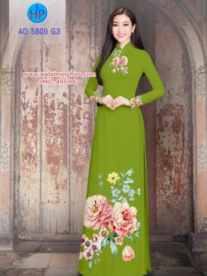 Vải áo dài Hoa in 3D thiết kế 2019 AD 5809 21 1561994499 20 Vai ao dai Hoa in 3D thiet ke 2019 AD