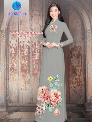 Vải áo dài Hoa in 3D thiết kế 2019 AD 5809 22 1561994499 533 Vai ao dai Hoa in 3D thiet ke 2019 AD
