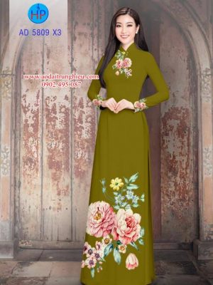 Vải áo dài Hoa in 3D thiết kế 2019 AD 5809 35 1561994500 117 Vai ao dai Hoa in 3D thiet ke 2019 AD
