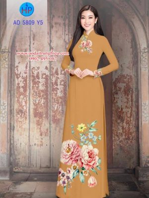 Vải áo dài Hoa in 3D thiết kế 2019 AD 5809 34 1561994500 215 Vai ao dai Hoa in 3D thiet ke 2019 AD
