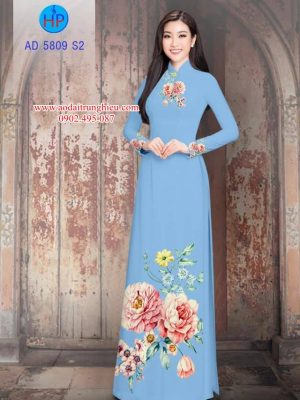 Vải áo dài Hoa in 3D thiết kế 2019 AD 5809 25 1561994500 349 Vai ao dai Hoa in 3D thiet ke 2019 AD