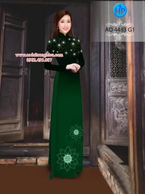 Vải áo dài Hoa in 3D mới ra AD 4483 37 1561994636 30 Vai ao dai Hoa in 3D moi ra AD 4483