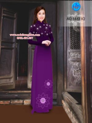 Vải áo dài Hoa in 3D mới ra AD 4483 34 1561994636 488 Vai ao dai Hoa in 3D moi ra AD 4483