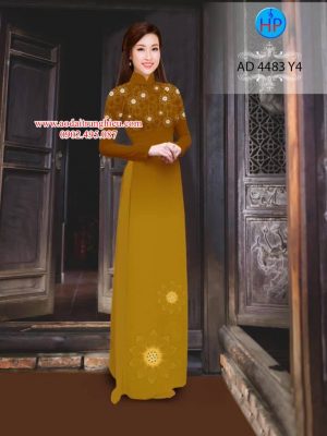 Vải áo dài Hoa in 3D mới ra AD 4483 32 1561994636 524 Vai ao dai Hoa in 3D moi ra AD 4483