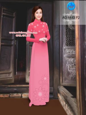 Vải áo dài Hoa in 3D mới ra AD 4483 33 1561994636 758 Vai ao dai Hoa in 3D moi ra AD 4483