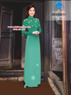 Vải áo dài Hoa in 3D mới ra AD 4483 35 1561994636 761 Vai ao dai Hoa in 3D moi ra AD 4483