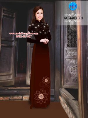 Vải áo dài Hoa in 3D mới ra AD 4483 23 1561994636 872 Vai ao dai Hoa in 3D moi ra AD 4483