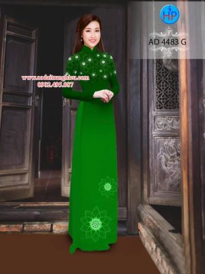 Vải áo dài Hoa in 3D mới ra AD 4483 31 1561994636 893 Vai ao dai Hoa in 3D moi ra AD 4483
