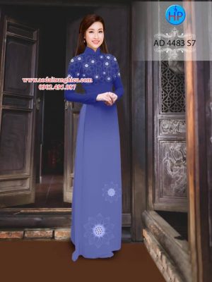 Vải áo dài Hoa in 3D mới ra AD 4483 24 1561994636 89 Vai ao dai Hoa in 3D moi ra AD 4483