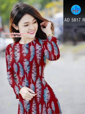 Vải áo dài Lông vũ kiểu mới AD 5817 29 1562085679 204 Vai ao dai Long vu kieu moi AD 5817