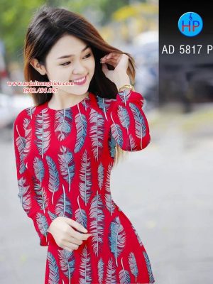 Vải áo dài Lông vũ kiểu mới AD 5817 23 1562085679 391 Vai ao dai Long vu kieu moi AD 5817