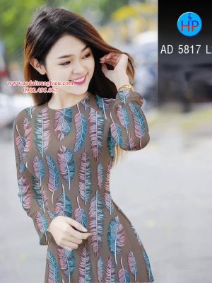 Vải áo dài Lông vũ kiểu mới AD 5817 30 1562085679 749 Vai ao dai Long vu kieu moi AD 5817