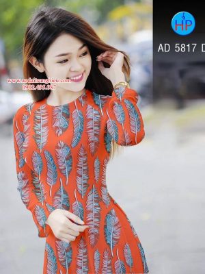 Vải áo dài Lông vũ kiểu mới AD 5817 32 1562085680 551 Vai ao dai Long vu kieu moi AD 5817