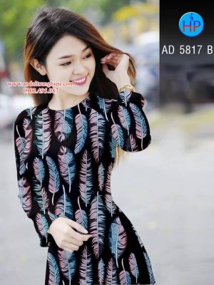 Vải áo dài Lông vũ kiểu mới AD 5817 35 1562085680 618 Vai ao dai Long vu kieu moi AD 5817