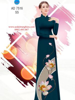 Vải áo dài hoa Sen mới ra AD 7516 23 1562088055 270 Vai ao dai hoa Sen moi ra AD 7516