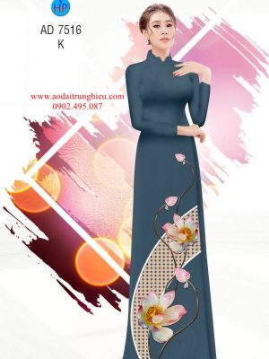 Vải áo dài hoa Sen mới ra AD 7516 33 1562088056 457 Vai ao dai hoa Sen moi ra AD 7516