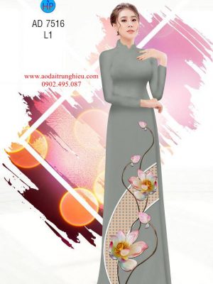 Vải áo dài hoa Sen mới ra AD 7516 30 1562088056 876 Vai ao dai hoa Sen moi ra AD 7516