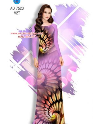 Vải áo dài Hoa ảo 3D mới ra AD 7523 26 1562158778 714 Vai ao dai Hoa ao 3D AD