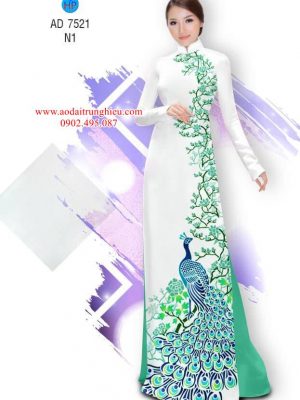 Vải áo dài chim Công thiết kế 2019 AD 7521 30 1562161745 193 Vai ao dai chim Cong thiet ke 2019 AD 7521