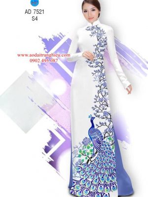 Vải áo dài chim Công thiết kế 2019 AD 7521 28 1562161745 194 Vai ao dai chim Cong thiet ke 2019 AD 7521