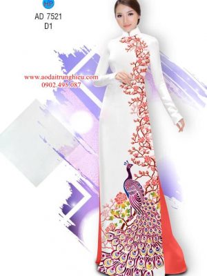 Vải áo dài chim Công thiết kế 2019 AD 7521 35 1562161745 292 Vai ao dai chim Cong thiet ke 2019 AD 7521